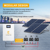 Portable Home Energy Storage Power Station Portable Solar Battery Pack with Lithium Solar Panels Inverter Direct Sun Charging n