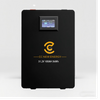 51.2V 100AH Lithium Battery Bank Cost-Effective Home Energy Storage System Pure Sine Wave Inverter Hybrid Grid Solar Integration