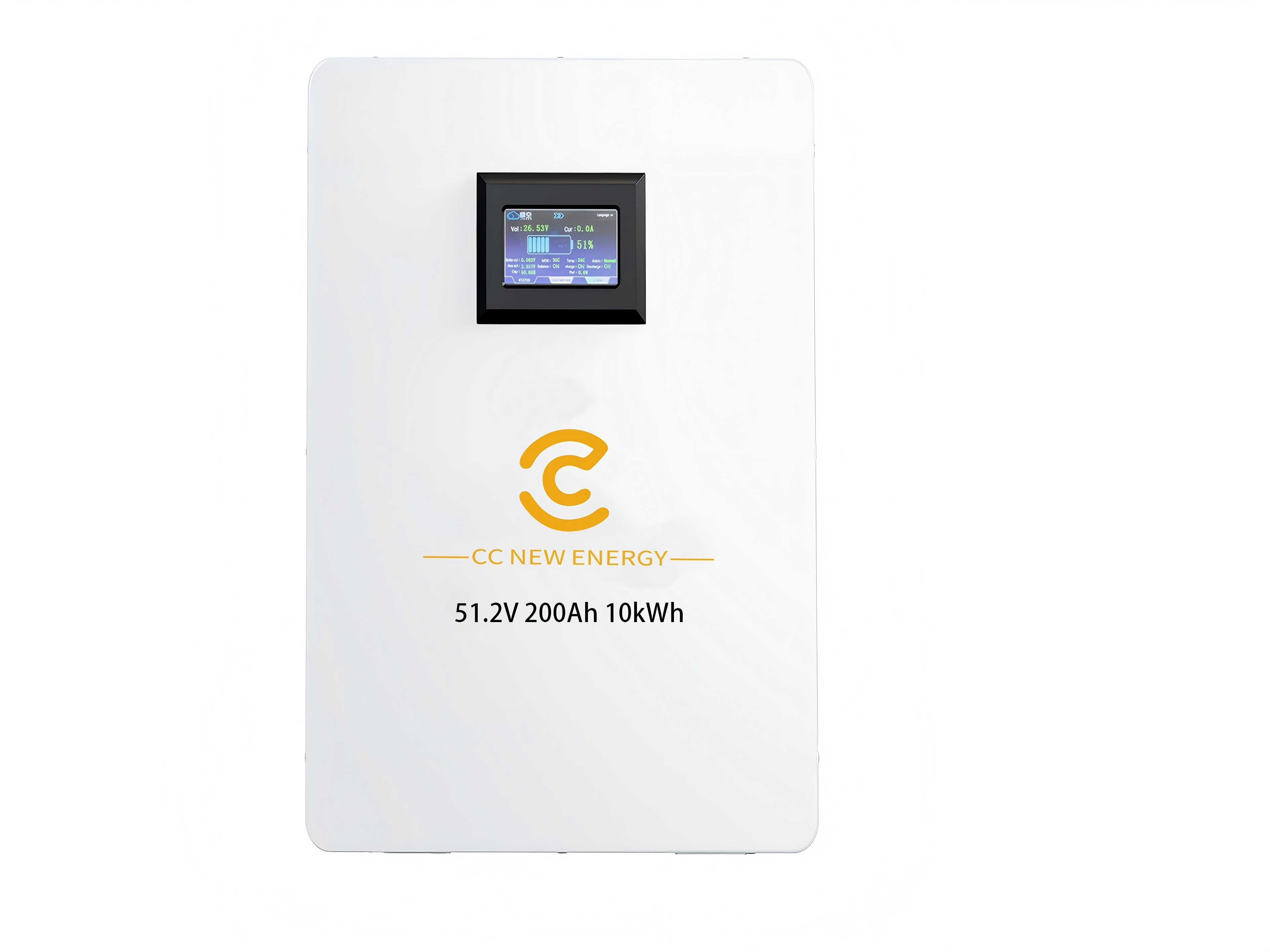 51.2V 200AH Lithium Battery Bank Cost-Effective Home Energy Storage System Pure Sine Wave Inverter Hybrid Grid Solar Integration